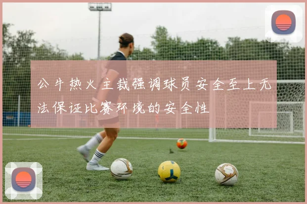 公牛热火主裁强调球员安全至上无法保证比赛环境的安全性